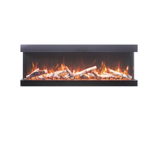 Amantii 60-TRU-VIEW-XL-OOB-6 Extra Long Deep –Refurbished(Fair) - 3 Sided Glass Electric Fireplace