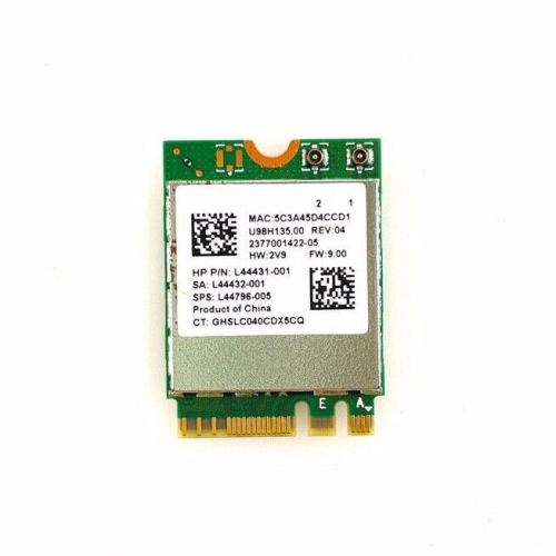 Refurbished HP L44796-005 WLAN RT 11AC 2X2 +BT5 M.2 2230