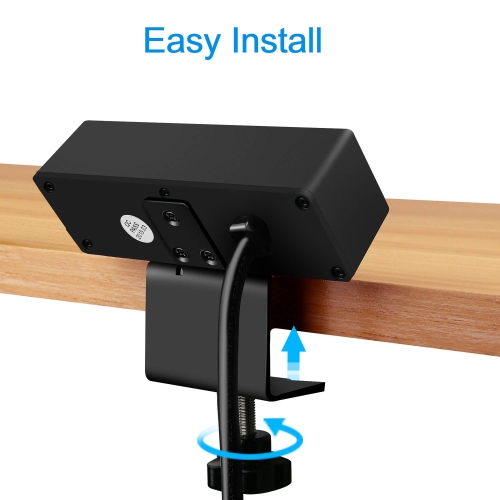 Barre d'alimentation à pince de bureau à 3 prises, station de recharge USB de bureau, prises de sortie amovibles pour centre d'alimentation de bureau