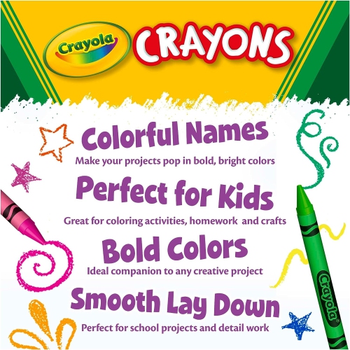 Crayola 2 pack 24ct Crayons Bundle