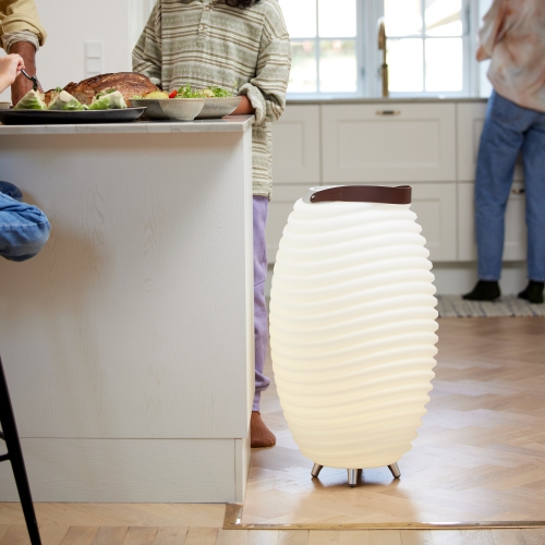 Haut-parleur sans fil Bluetooth Synergy 65 de Kooduu, porte-boisson et lampe portative