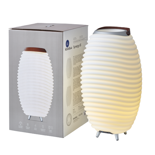 Haut-parleur sans fil Bluetooth Synergy 65 de Kooduu, porte-boisson et lampe portative