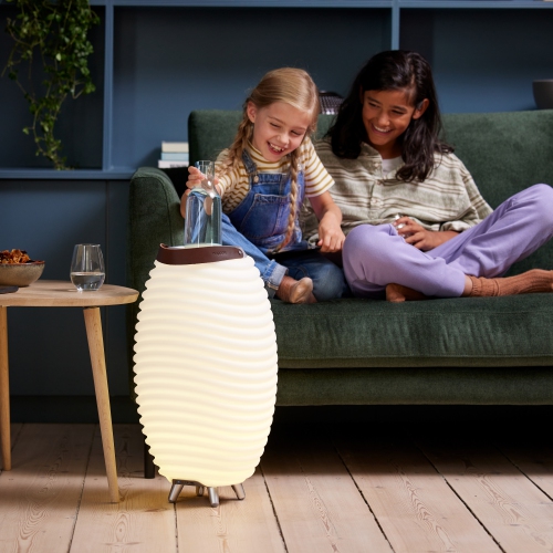 Haut-parleur sans fil Bluetooth Synergy 50 de Kooduu, porte-boisson et lampe portative