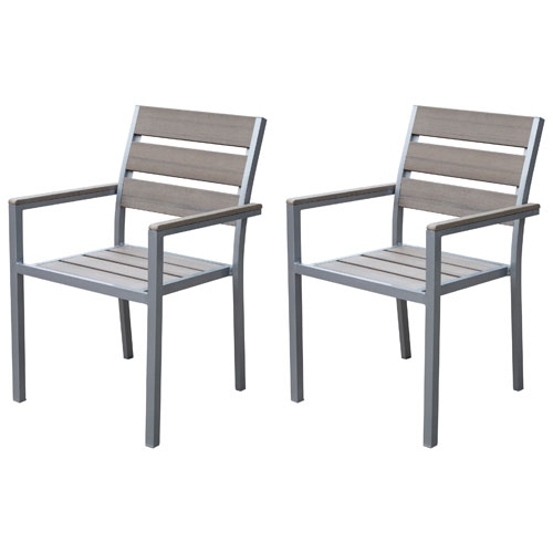 Gallant Contemporary Dining Chair - Set of 2 - Sun Bleached Grey