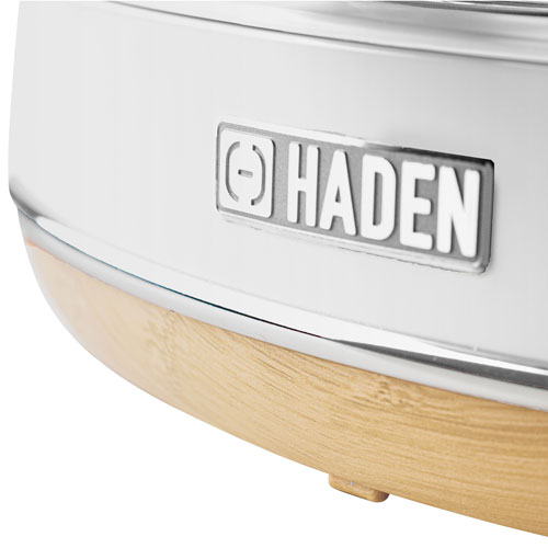 Haden Dorchester Ultra Pebble Programmable Drip Coffee Maker - 10-Cup - White