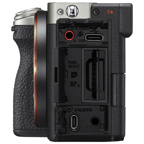 Sony Alpha 7C II Full-Frame Mirrorless Camera - Silver/Black