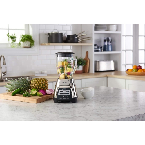 Texture Select Master Series Blender with Glass Jar, Chrome