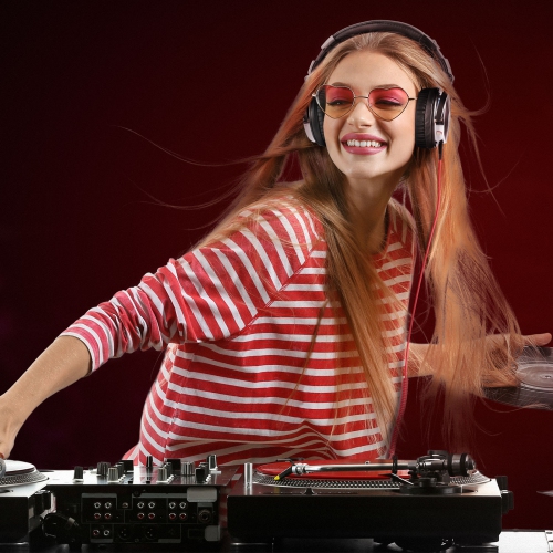 Casque d'écoute avec fil OneOdio avec micro, oreillettes à suppression du bruit et écouteurs de studio DJ - Noir