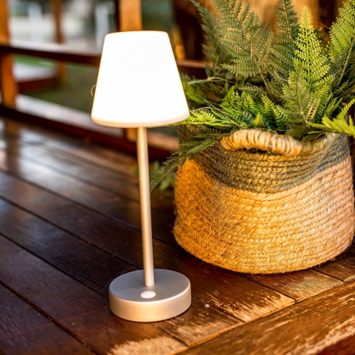 Newgarden Lola Slim 30 Portable LED Table Lamp, Lime