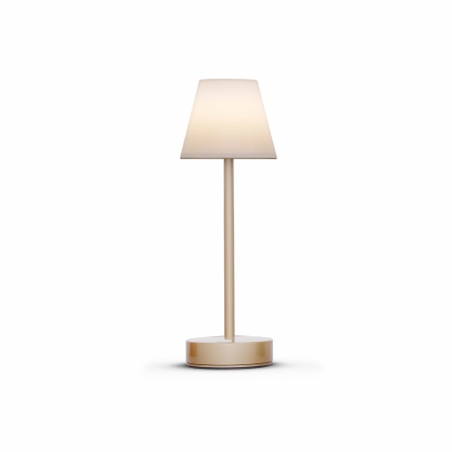 Newgarden Lola Slim 30 Portable LED Table Lamp, Brass