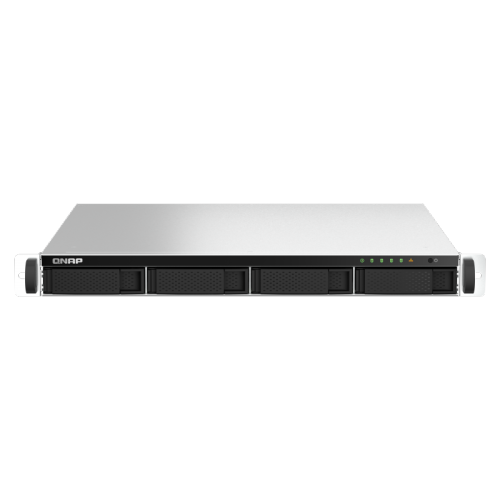 QNAP TS-464U-8G-US 4 Bay High-Speed Rackmount Dual-2.5GbE NAS Intel® Celeron® N5105/N5095 CPU, 8GB DDR4 Memory and 2.5GbE Network Connectivity
