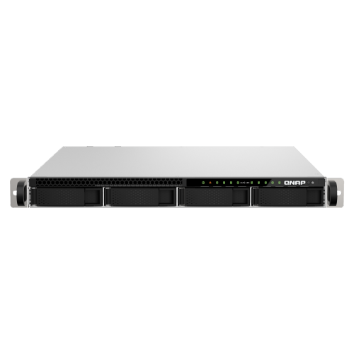 QNAP TS-h987XU-RP-E2334-16G-US 9 Bay 1U Rackmount Hybrid NAS with Intel® Xeon® Processor, Dual 10GbE, ZFS Storage for Virtualization and