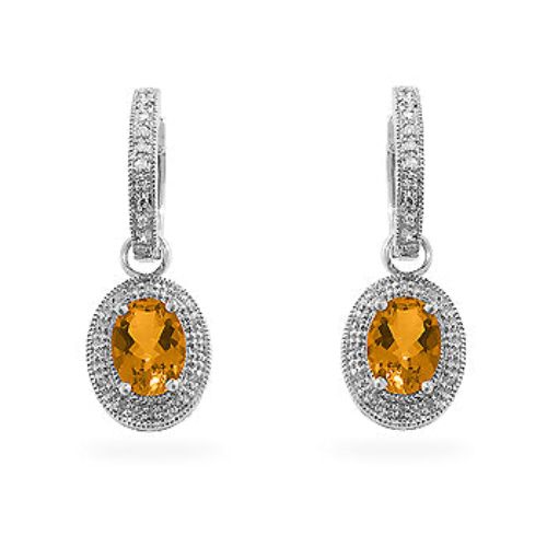 JGI  Citrine Formal Drops In Multicolor