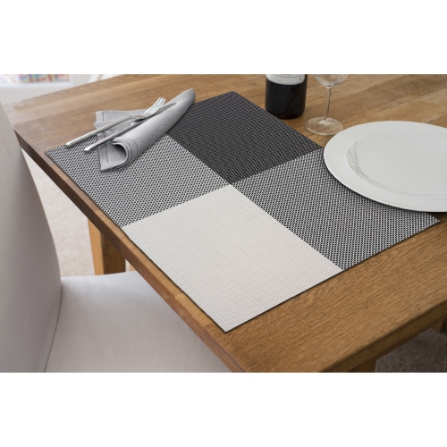 Maison Concepts Vinyl Placemat Tempo Gray - Set of 12