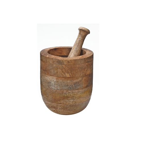 Maison Concepts Mango Wood Mortar & Pestle 5.5"