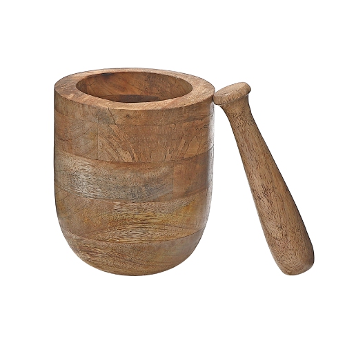 Maison Concepts Mango Wood Mortar & Pestle 5.5"
