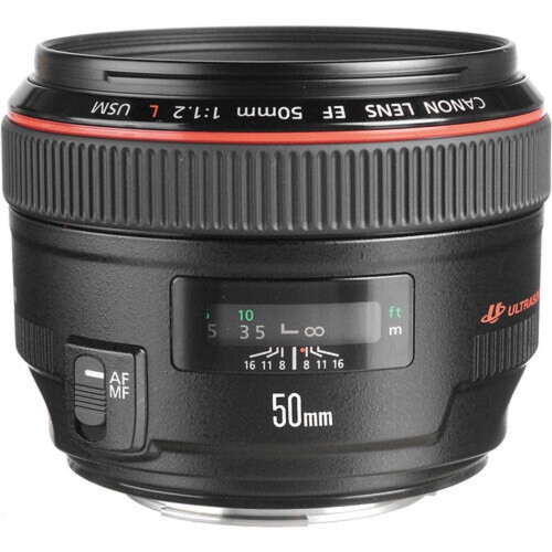 Canon EF 50mm f/1.2L USM Lens - 1257B002