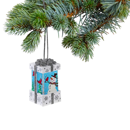 Maison Concepts Led Snowman In Present Decor