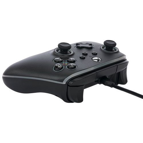 Manette avec fil Advantage Lumectra de PowerA pour Xbox Series X/S et Xbox One - Noir