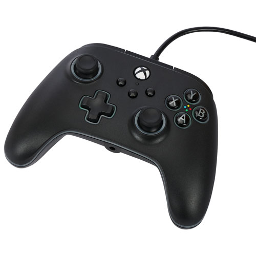 Manette avec fil Advantage Lumectra de PowerA pour Xbox Series X/S et Xbox One - Noir