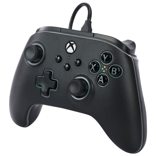 Manette avec fil Advantage Lumectra de PowerA pour Xbox Series X/S et Xbox One - Noir