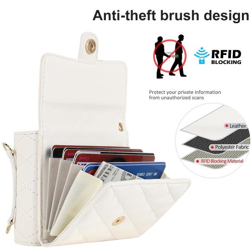 Samsung – Étui pour Galaxy Z Flip 5, étui pour téléphone portefeuille en cuir mignon avec porte-carte à bandoulière pour femme, dragonne, étui de