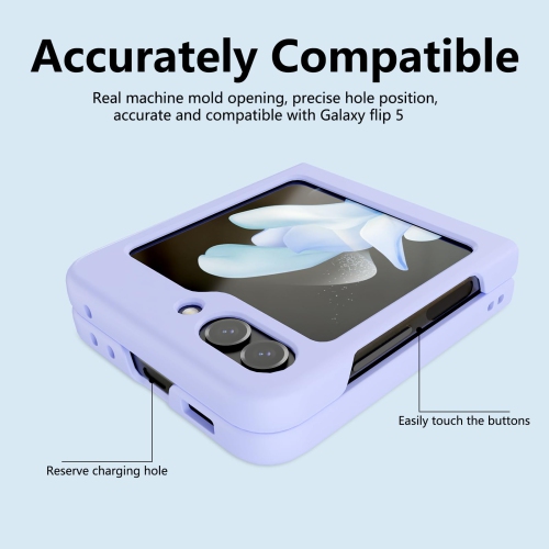 Étui pour Galaxy Z Flip 5 de Samsung : Étui protecteur antichoc pour Galaxy Z Flip 5 5G