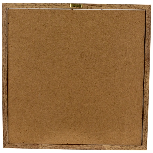 Wooden Framed "Believe In The Season" Christmas Wall Sign - 11.75"