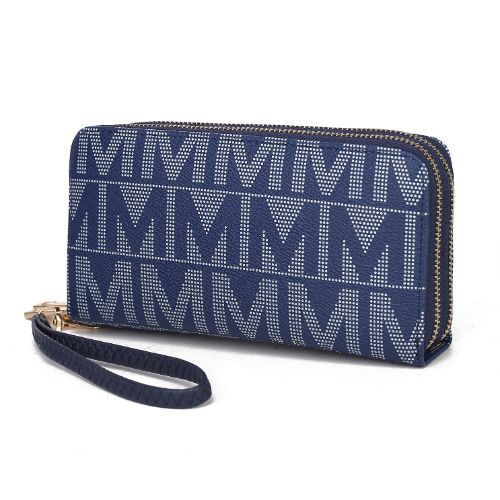 MKF Collection Danielle Milan M Signature Wallet Wristlet by Mia K