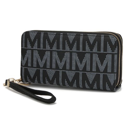 MKF Collection Danielle Milan M Signature Wallet Wristlet by Mia K