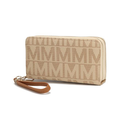 MKF Collection Danielle Milan M Signature Wallet Wristlet by Mia K