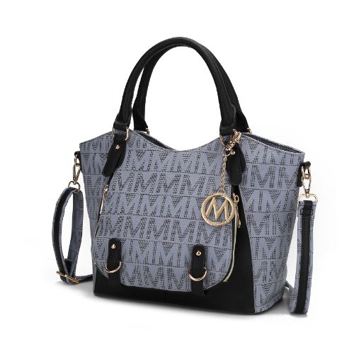 MKF Collection Fula Signature Satchel Handbag by Mia K