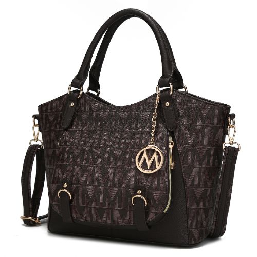 MKF Collection Fula Signature Satchel Handbag by Mia K