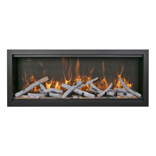 Symmetry Extra Tall 100" SYM-100-XT-OOB-3-open box-Indoor / Outdoor electric fireplace by AMANTII - Open Box condition - Image 2