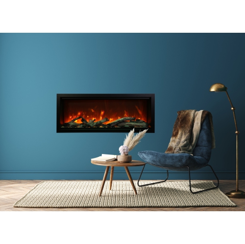 Symmetry Extra Tall 100" SYM-100-XT-OOB-3-open box-Indoor / Outdoor electric fireplace by AMANTII - Open Box condition - Image 3