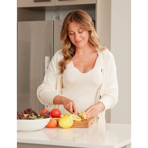 Momcozy M5 All-in-one Breast Pump, Double Portable Hands-Free Wearable Breast Pump with 3 Modes & 9 Levels, 24mm