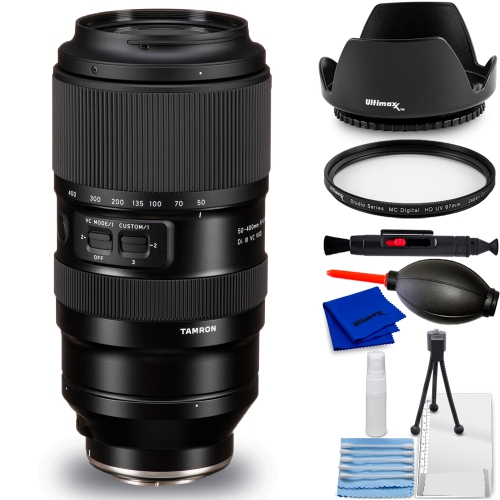 TAMRON  50-400MM F/4.5-6.3 Di Iii Vc Vxd Lens for Sony E A067S - Accessory Kit