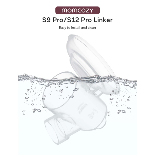 Momcozy Linker Compatible with Momcozy S9 Pro/S12 Pro Wearable Breastpump. Original S9 Pro/S12 Pro Breast Pump Replacement Accessories, 1 Pack