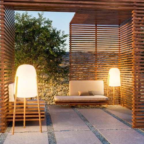 Newgarden Rocket 145 LED Floor Lamp, Wireless, Solar & Rechargeable Battery