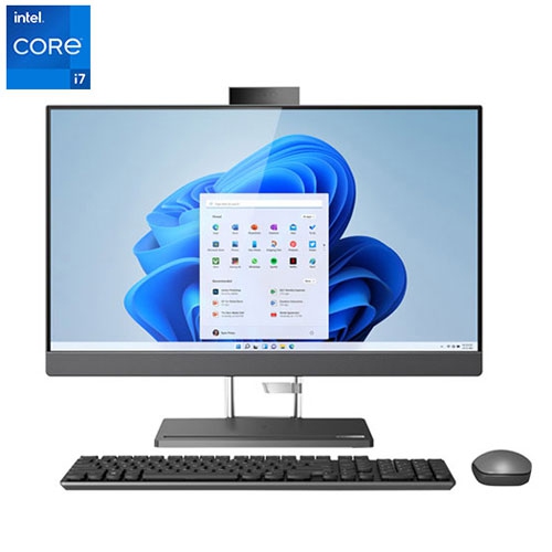 Open Box - Lenovo Ideacentre 27" Touchscreen All-in-One PC -Grey