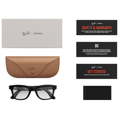 Lunettes Wayfarer (1re génération) de Ray-Ban | Meta avec IA, photo, vidéo, audio et messagerie