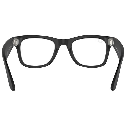 Lunettes Wayfarer (1re génération) de Ray-Ban | Meta avec IA, photo, vidéo, audio et messagerie - Noir mat/Transitions transparents à verts G-15