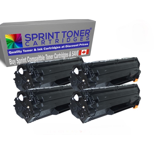 Compatible Canon 137 Black Toner Cartridge. 9435B001 - 4 Pack - Canadian Company