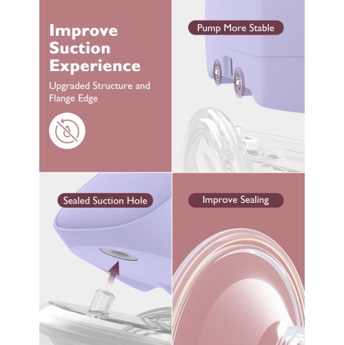 Tire-lait portable double S9 Pro, tire-lait mains libres 24 mm électrique 2 unités de Momcozy