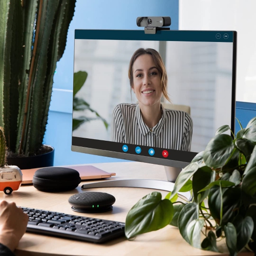 Giro Wireless HD Bluetooth 5.0 and USB Portable Speakerphone, 360 Degree omnidirectional Pickup, 12hr Talk time, cancelation, Intelligent Dynamic