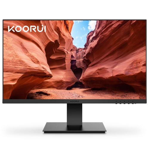 KOORUI 24 Inch Business Computer Monitor Full HD 1920 x 1080p VA Display 75Hz 3000:1 Contrast Ratio