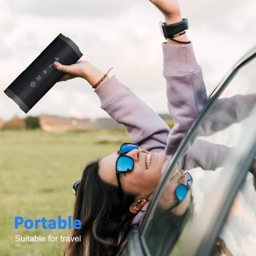 Vanzon V40 Bluetooth Speaker,IPX7 Waterproof Portable Wireless Speaker, Wireless Speaker with 24W Loud Stereo