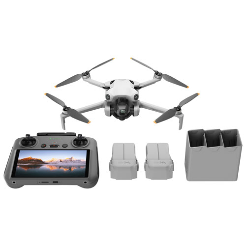 Drone GPS avec caméra 4K pour adultes, évitement d'obstacles intelligent,  15 temps de vol d'apprentissage, 3