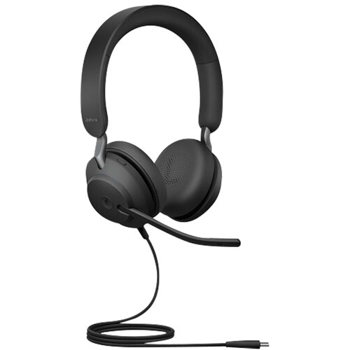 Jabra Evolve2 40 SE Headset - Black