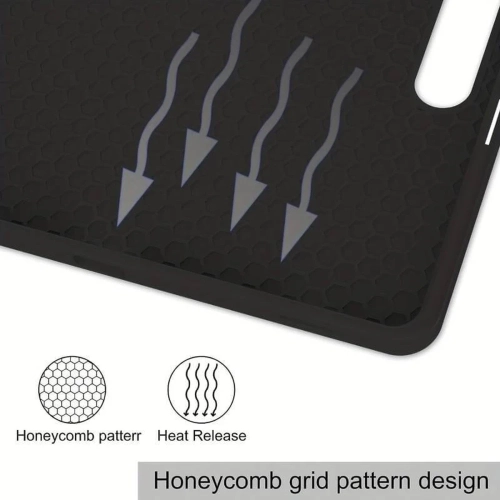 Samsung Galaxy Tab S10 Ultra / Tab S9 Ultra 14.6-Inch Case with S Pen Holder | Shockproof Tri-Fold Stand Tablet Cover | Auto Wake/Sleep | Black